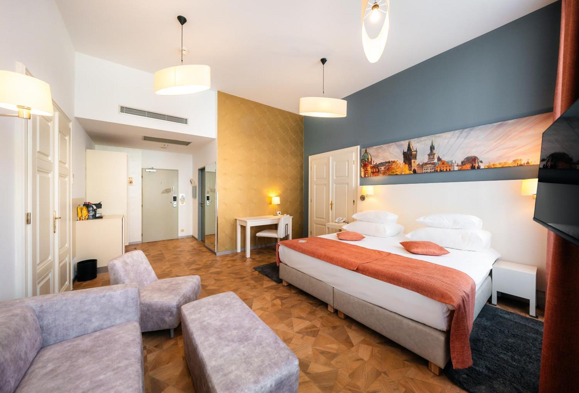 Grandium Hotel Prag Eksteriør billede Room at the hotel